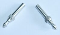 Spacer for Tenax / Loxx fastener (1 pair) 28mm hexagon 7mm + Ø5mm cylinder (Logo500/600)