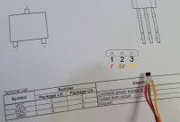 Hallsensor  soldering