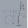 GPS Plattform FGRP  SQ45mm H 25 mm 0 mm (without pushrod)